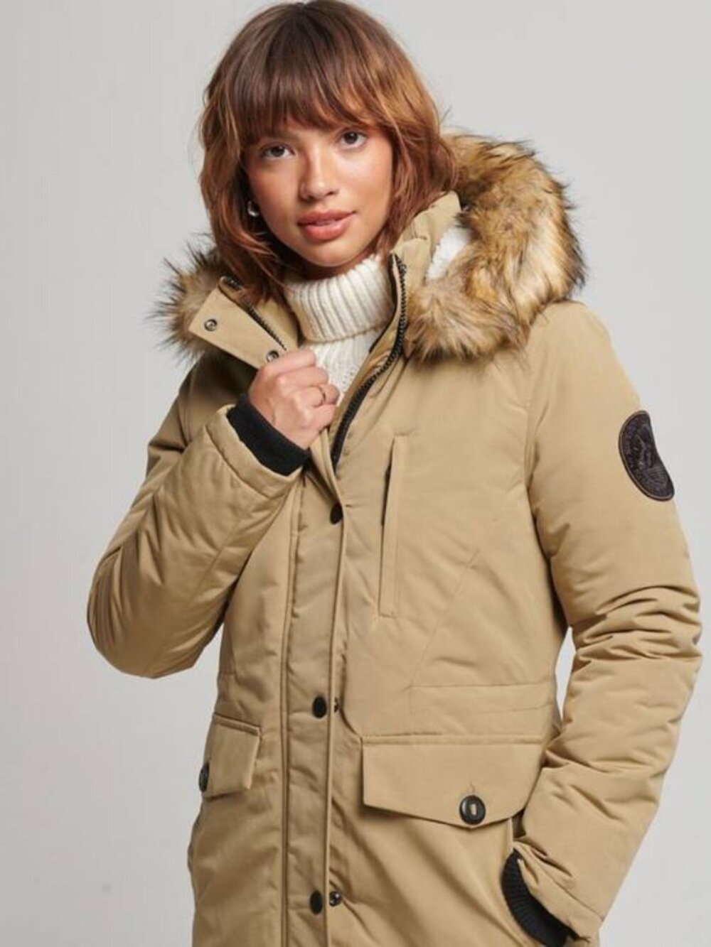 NEW SUPERDRY Women’s Parka Coat